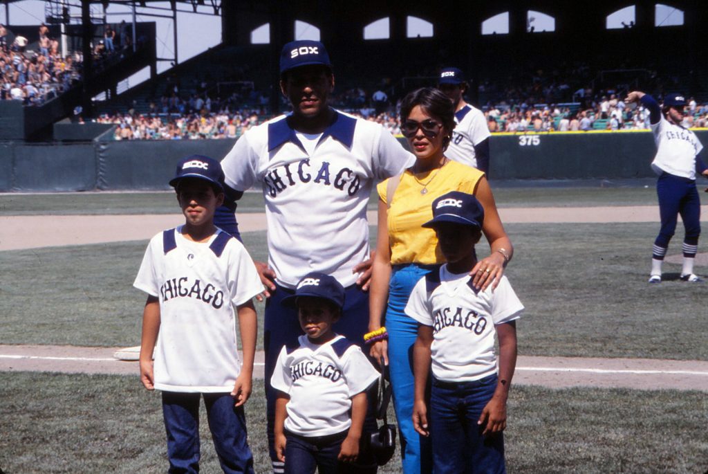 Orlando Cepeda family