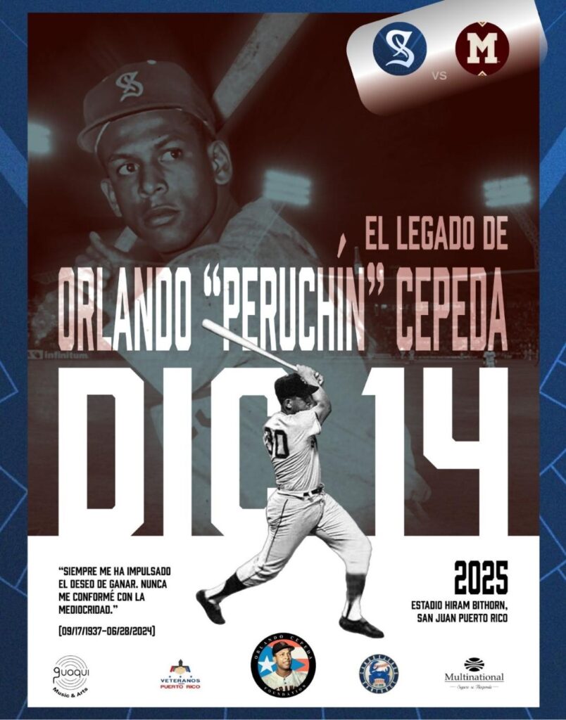 Celebrate Orlando Cepeda Day at Hiram Bithorn Stadium — Puerto Rico, Join Us!